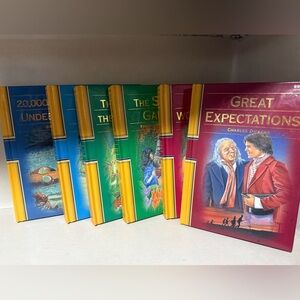 Classic Literature Hardcover Book Set